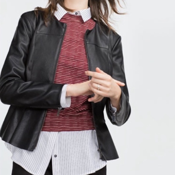Zara peplum jacket Clearance